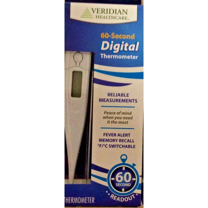 Veridian Healthcare 60-Second Digital Thermometer by Pasteur Pharmacy