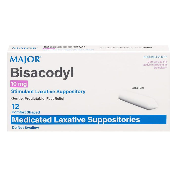 Bisacodyl Su 10 Mg 12 Mdct by Pasteur Pharmacy
