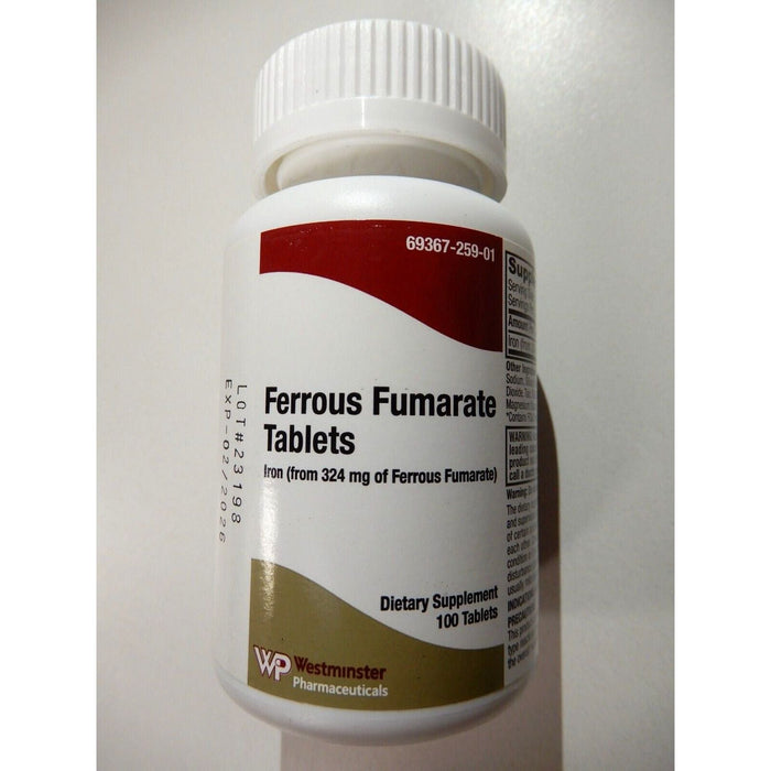 Ferrous Fumarate Tb 324Mg 100 by Pasteur Pharmacy