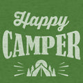 Happy Camper Hooded Sweatshirt - Green by Tee Luv