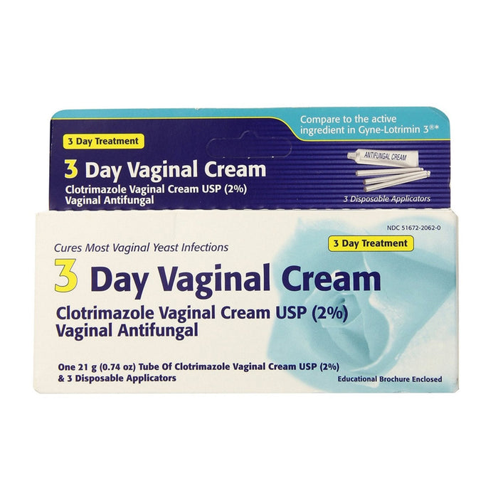 Taro 3 Day Vaginal Cream 0.74 Oz by Pasteur Pharmacy