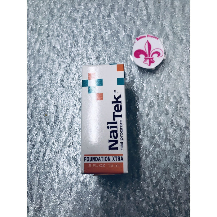 NAIL TEK Foundation XTRA Ridge Filling Nail Strengthener Base Coat 0.5 Oz by Pasteur Pharmacy