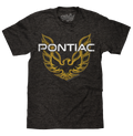 Pontiac Firebird Logo T-Shirt - Gray by Tee Luv