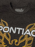 Pontiac Firebird Logo T-Shirt - Gray by Tee Luv