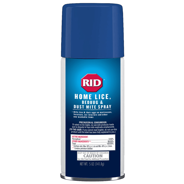 Rid Home Lice Bedbug & Dust Mite Spray 5 Oz by Pasteur Pharmacy