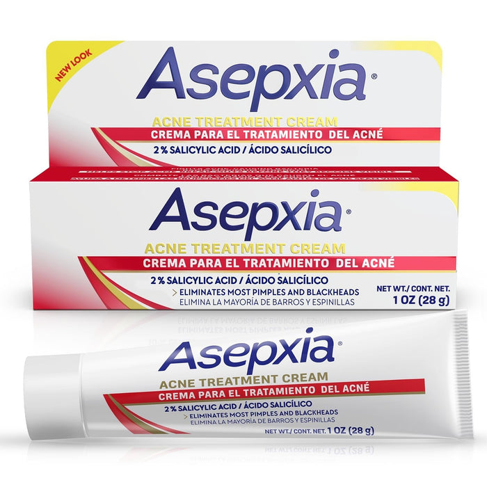 Asepxia® Acne Spot Treatment Cream – 10% Benzoyl Peroxide (Pimples & Blackheads) by Pasteur Pharmacy