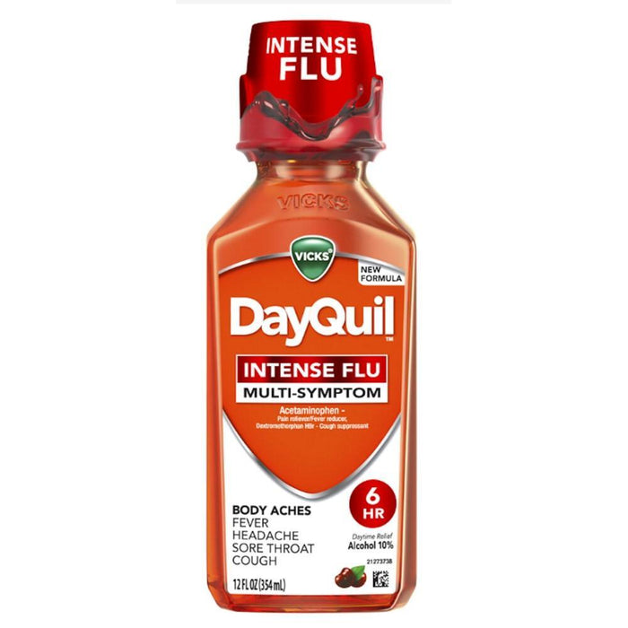Vicks DayQuil Intense Flu Multi-Symptom Liquid Medicine by Pasteur Pharmacy