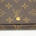 Louis Vuitton Monogram Canvas Brown Porte Tresor Wallet #3523 by Bolt Boutique