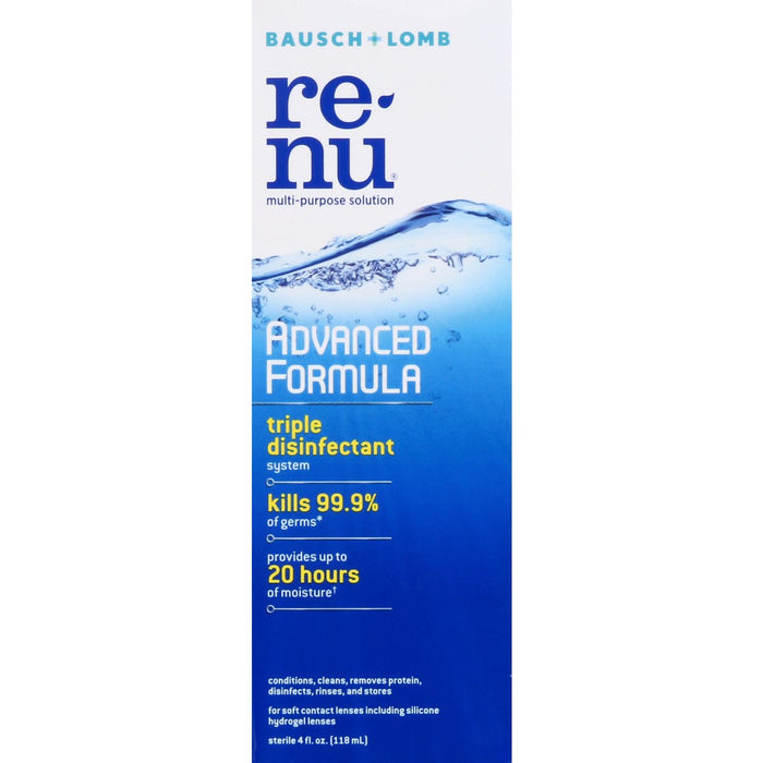 ReNu Multi Purpose Solution, Advanced Formula 4 Fl Oz by Pasteur Pharmacy