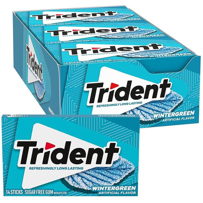 Trident Gm 12X14 Wintergreen by Pasteur Pharmacy