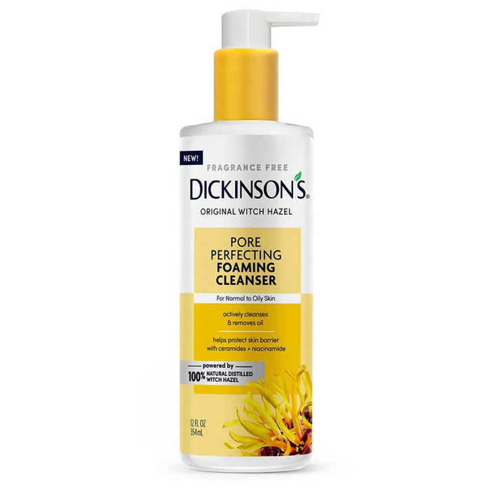 Dickinson's Original Witch Hazel Pore Perfecting Foaming Daily Cleanser - 12fl Oz by Pasteur Pharmacy