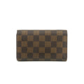 Louis Vuitton Damier Ebene Brown Porte Tresor Wallet #3531 by Bolt Boutique