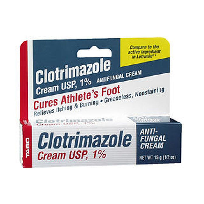 Taro Clotrimazole Cream 0.50 Oz by Pasteur Pharmacy