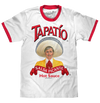Tapatio Hot Sauce Ringer T-Shirt - White/Red