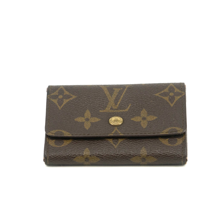 Louis Vuitton Monogram Canvas Brown Coin Case Wallet #3535 by Bolt Boutique