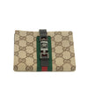 Gucci GG Canvas Sherry Line Jackie Compact Wallet #3539