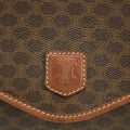 Celine Brown Macadam PVC x Leather Trim Shoulder Bag #3541 by Bolt Boutique