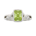 Cubic Zirconium Ring Sterling Silver by Bids.com