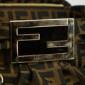 Fendi Mama Baguette Zucca FF Chain Shoulder Bag Brown #3546 by Bolt Boutique
