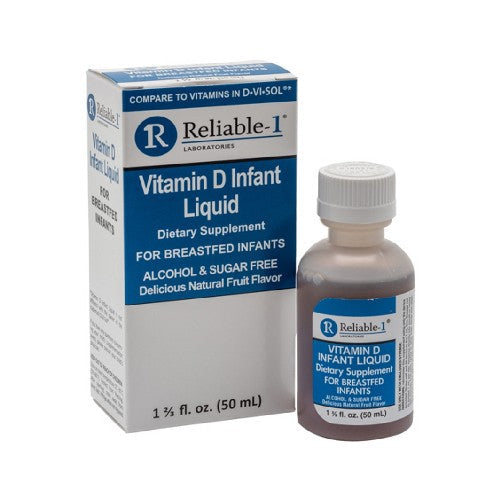Reliable1 Vitamin D Infant Liquid Supplement – 50 ml by Pasteur Pharmacy