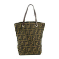 Fendi Zucca FF Canvas Brown Shoulder Bag #3547 by Bolt Boutique