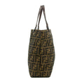Fendi Zucca FF Canvas Brown Shoulder Bag #3547 by Bolt Boutique
