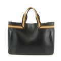 Gucci Black Leather Web Tote Bag #3549 by Bolt Boutique