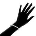 3.55 CTW Genuine Opal "X's and O's" Opal Bracelet By MUIBLU Gems by DailySale