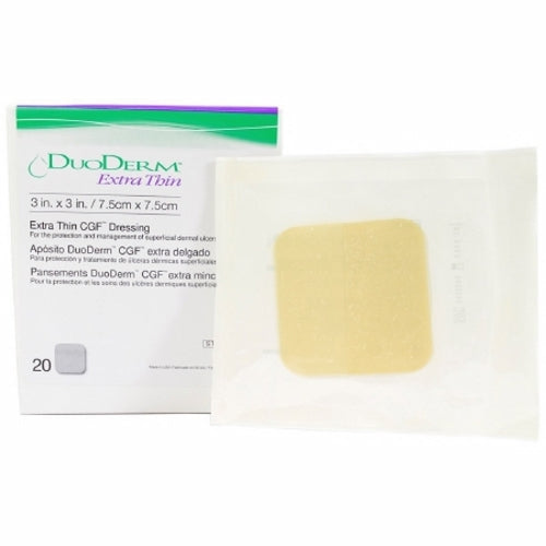 Convatec Hydrocolloid Dressing DuoDERM Extra Thin 3 X 3 Inch Square Sterile, Box Of 20 by Pasteur Pharmacy