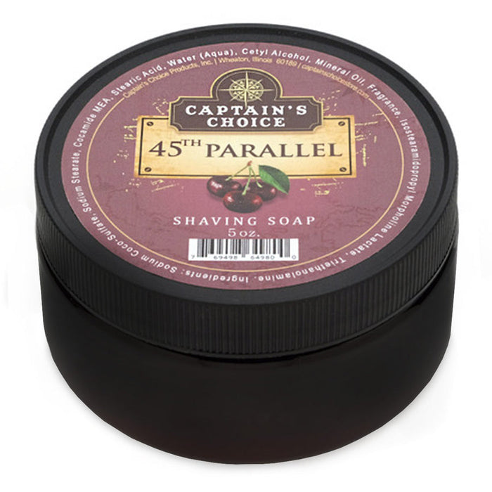 Captain's Choice 45th Parallel Shaving Soap 4oz by Pasteur Pharmacy