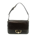 Gucci Brown Leather Silver Hardware Vintage Shoulder Bag #3556 by Bolt Boutique