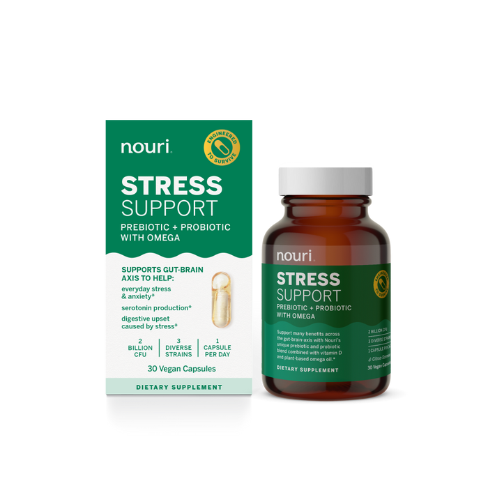Nouri Stress Support Probiotic Capsules 30Ct by Pasteur Pharmacy