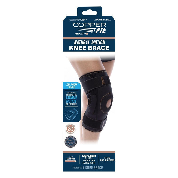 Copper Fit Natural Motion Knee Brace One Size Fits Most by Pasteur Pharmacy