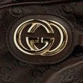 Gucci GG Guccisima Brown Interlocking GG Sukey Handbag #3558 by Bolt Boutique
