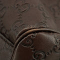 Gucci GG Guccisima Brown Interlocking GG Sukey Handbag #3558 by Bolt Boutique