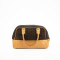 Celine Brown Suede Leather Mini Boston Bag #3563 by Bolt Boutique