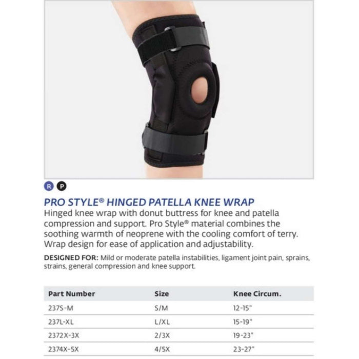 Bell-Horn Knee Wrap Hngd L by Pasteur Pharmacy