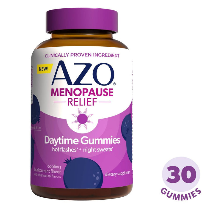 AZO® Menopause Relief Daytime – Vegan Gummies (30 ct) by Pasteur Pharmacy