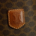 Celine Macadam Brown PVC x Leather Bucket Shoulder Bag #3566 by Bolt Boutique