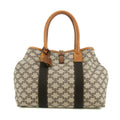 Celine Macadam Canvas x Leather Black Shoulder Bag #3570 by Bolt Boutique