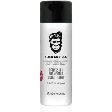 Slick Gorilla Daily 2 in 1 Shampoo & Conditioner 200ml by Pasteur Pharmacy