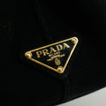 Prada Black Canvas Canapa Logo Tote Bag Small #3573 by Bolt Boutique