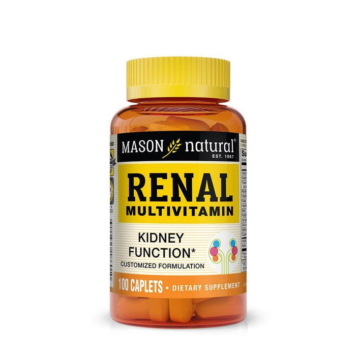 Mason Natural Renal Multivitamin Caplets - 100ct by Pasteur Pharmacy