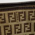 Fendi FF Zucchino Patter Beige Shoulder Bag #3579 by Bolt Boutique