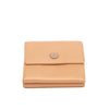 Chanel Pink Leather Compact Trifold Wallet #3715