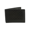 Gucci Sima GG Black Leather Mens Bifold Wallet #3582 by Bolt Boutique