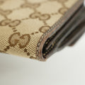 Gucci GG Canvas Beige Bow Long Wallet #3585 by Bolt Boutique