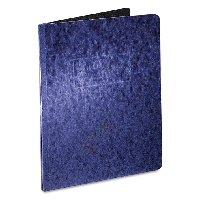 Oxford Heavyweight PressGuard and Pressboard Report Cover w/ Reinforced Side Hinge, 2-Prong Fastener, 3" Cap, 8.5 x 11, Dark Blue