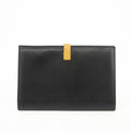 Celine Medium Leather Colorblock Pattern Multifunction Wallet Black #3594 by Bolt Boutique