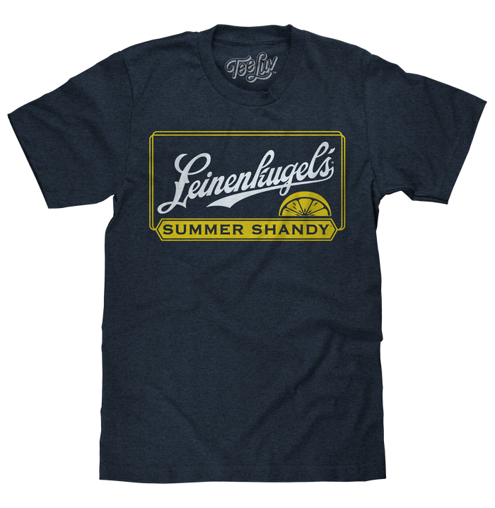 Leinenkugel's Summer Shandy Logo T-Shirt - Navy by Tee Luv